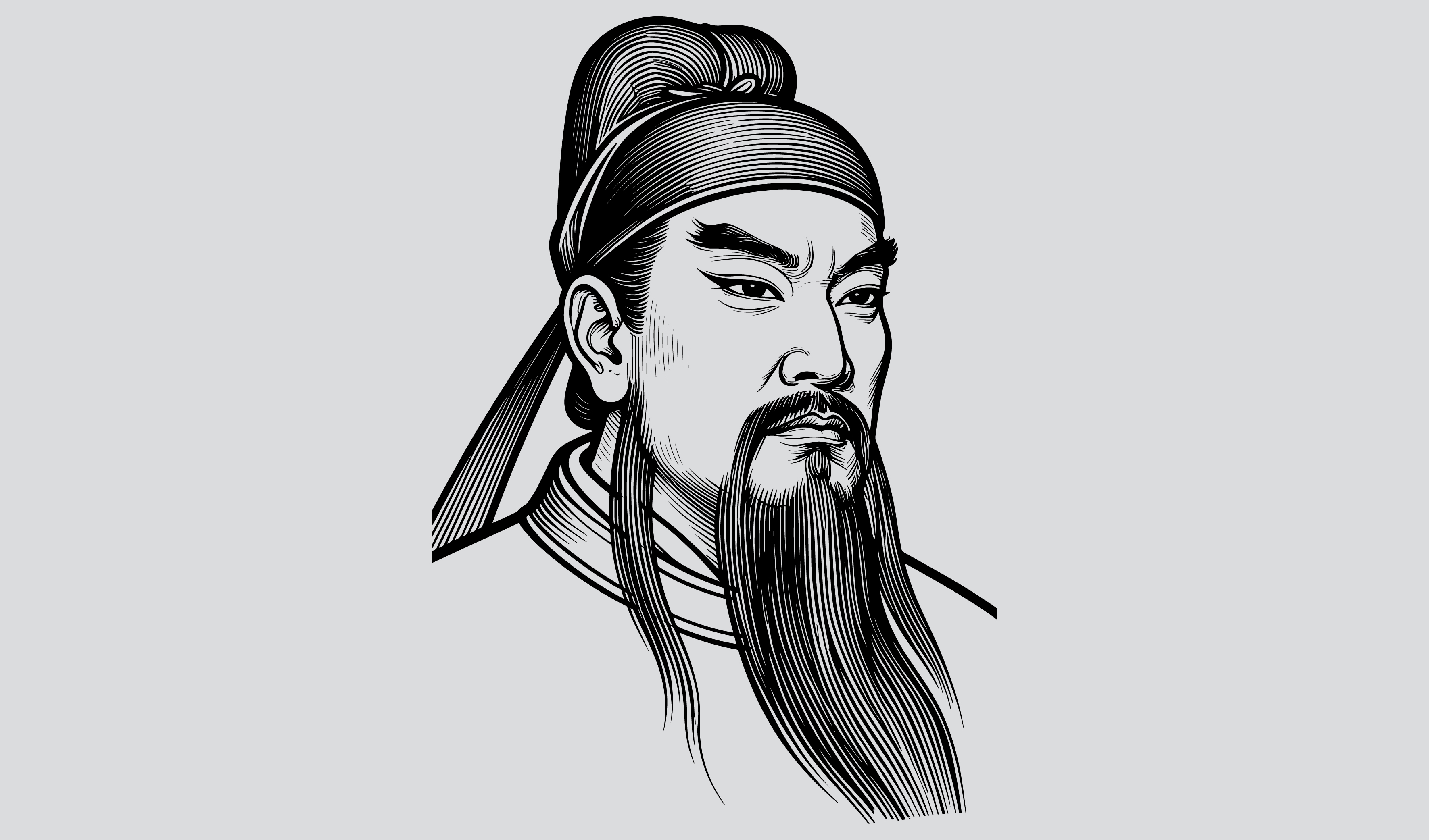 商务&mdash;&mdash;酒类相关插画元素&mdash;&mdash;关羽、圣帝、财神矢量插画